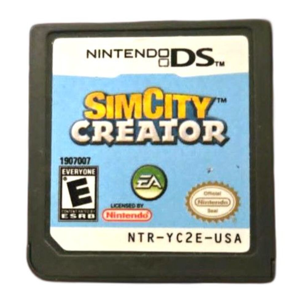 SimCity Creator Nintendo DS 3DS (Cartridge Only) Tested